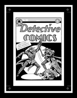 Dick Sprang Detective Comics #85 Joker Rare Production Art Cover Monotone