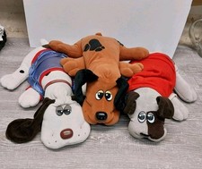 Vintage Pound Puppies 80s Tonka Full Size Plush Dogs Lot of 3