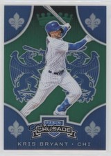 2019 Panini Chronicles Crusade Green Prizm 11/50 Kris Bryant #11 e6p