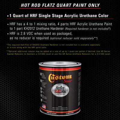 Hot Rod Flatz Olive Drab Green Urethane Automotive Flat Car Paint