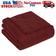 Weighted Blanket for Adults: Weighted Blanket with Premium Glass Beads ...