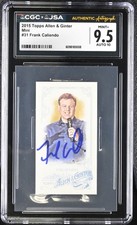 Frank Caliendo Signed 2015 Topps Allen & Ginter Mini Card 31 CGC 9.5 JSA 10 Auto