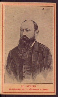 Portraitkarte '' Steijn '' Ex Präsident der Republik Oranien