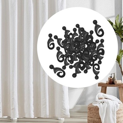 50x Hooks for Gazebo Curtains Canopy Curtain Kit Multipurpose Use Sturdy