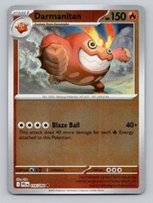 Darmanitan 016/094 Uncommon Phantasmal Flames Pokemon Reverse Holo Near Mint