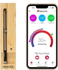 (MSRP $69.99) MEATER Original Wireless Smart Meat Thermometer – Bluetooth & WiFi