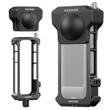 NEEWER X4 Action Camera Cage, Aluminum, Folding Fingers, Insta360 X4, AC010