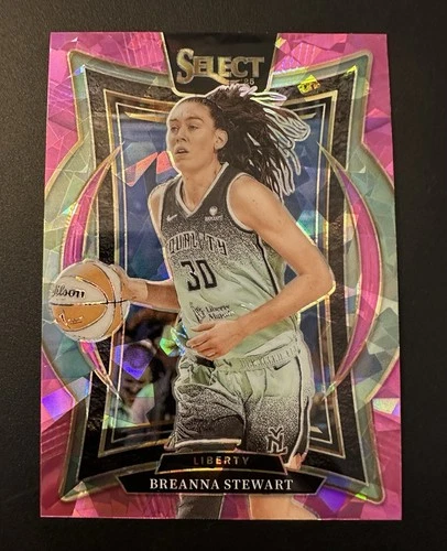Breanna Stewart 2025 Panini Prizm Breanna Stewart #82 Pink
