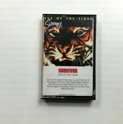 Survivor Eye Of The Tiger Cassette 1982 Scotti Bros