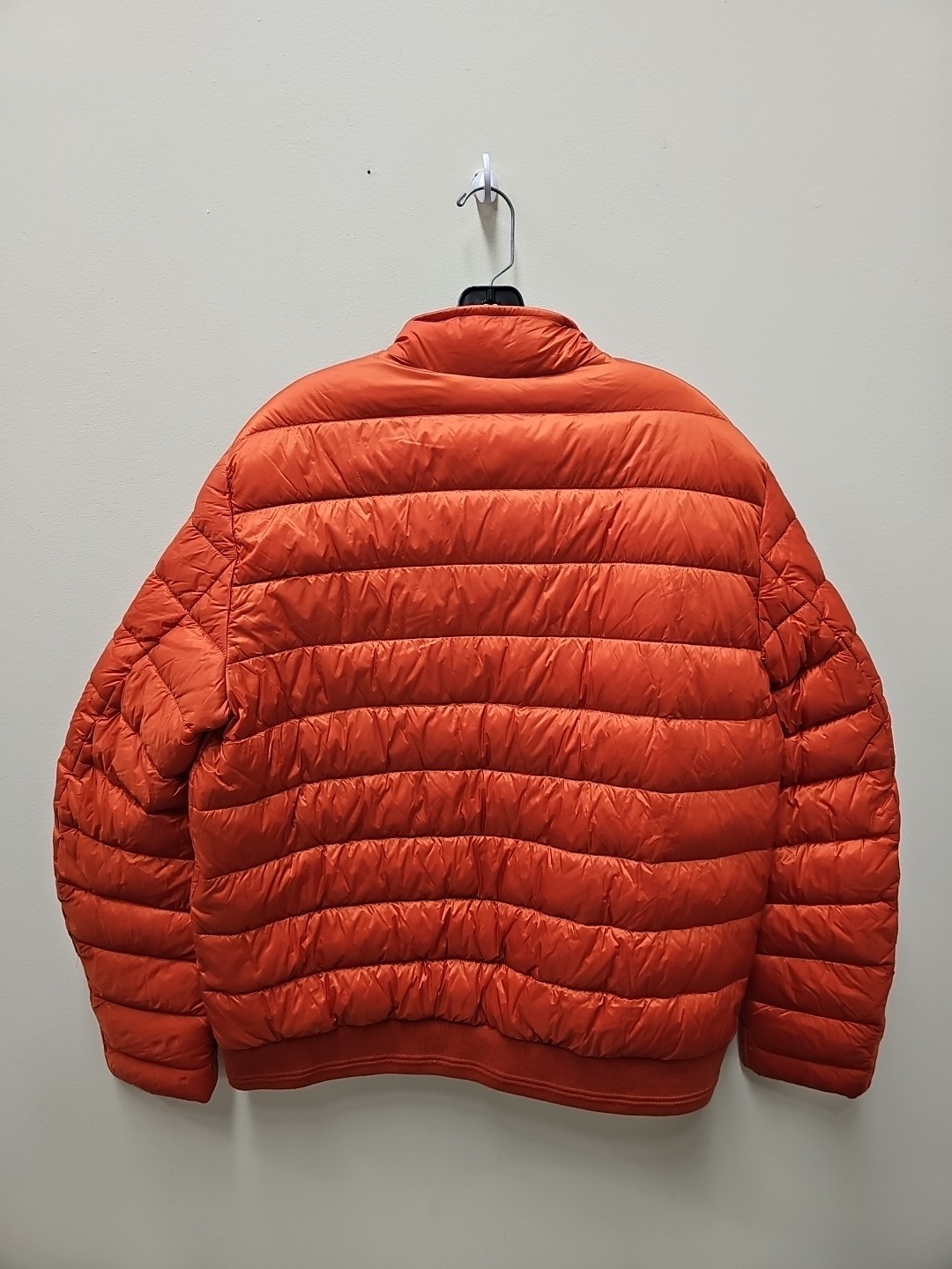 Men's Belstaff Circuit Logo Applique Quilted Down Jacket, Orange, Size 44 image 5