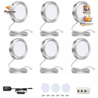 Unterbauleuchte LED Warmweiß 6Er Set Vitrinenbeleuchtung KüChenlampen 6 StüCk
