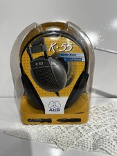 AKG Acoustics Headband Stereo Headphones K-55 Ideal For Rock Pop Music