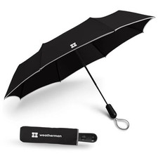 Umbrella - Premium Small Compact Mini Umbrellas for Traveling - Black
