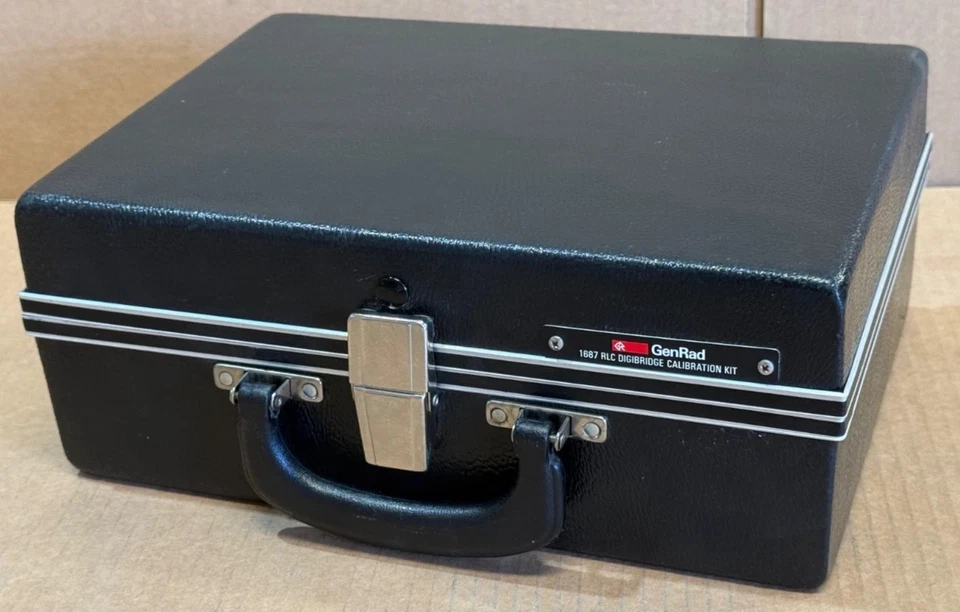 Kit de calibración Digibridge GenRad 1687 RLC condensadores estándar de precisión Foto 3 de 4