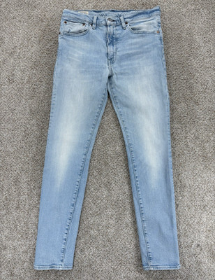 Levis Premium 512 Slim Taper Jeans Mens 31x32 Blue Jafar Wash 28833-0305 Stretch