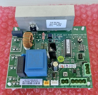 Temperzone TFC PCB Control Board 90C.F017.MCB.DB.023 Triac Fan Speed *NEW*