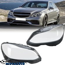 2x Scheinwerferglas links+rechts Für Mercedes Benz E-Klasse W212 2014-2015 2016