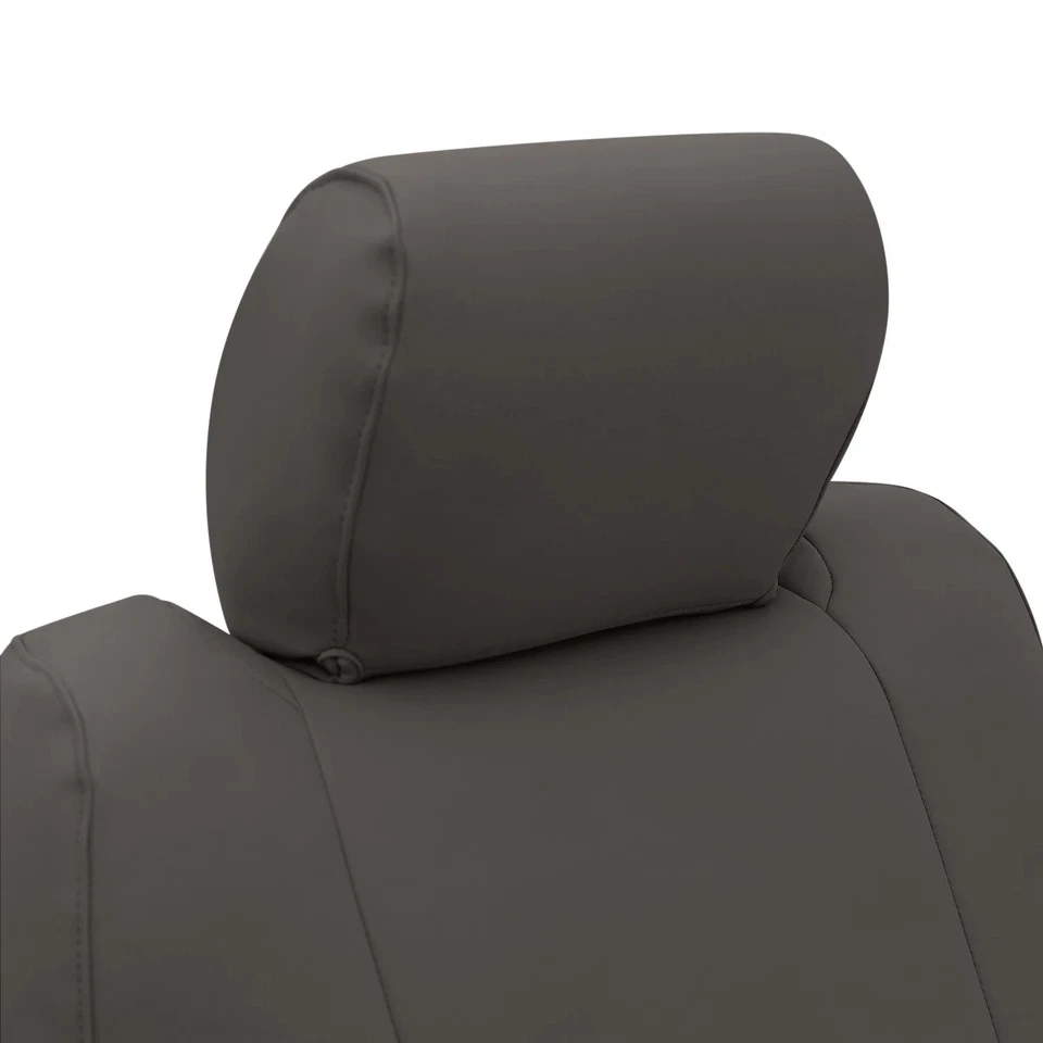 For Saturn L300 01-05 Premium Leatherette 2nd Row Charcoal Custom Seat Covers Foto 2 de 4