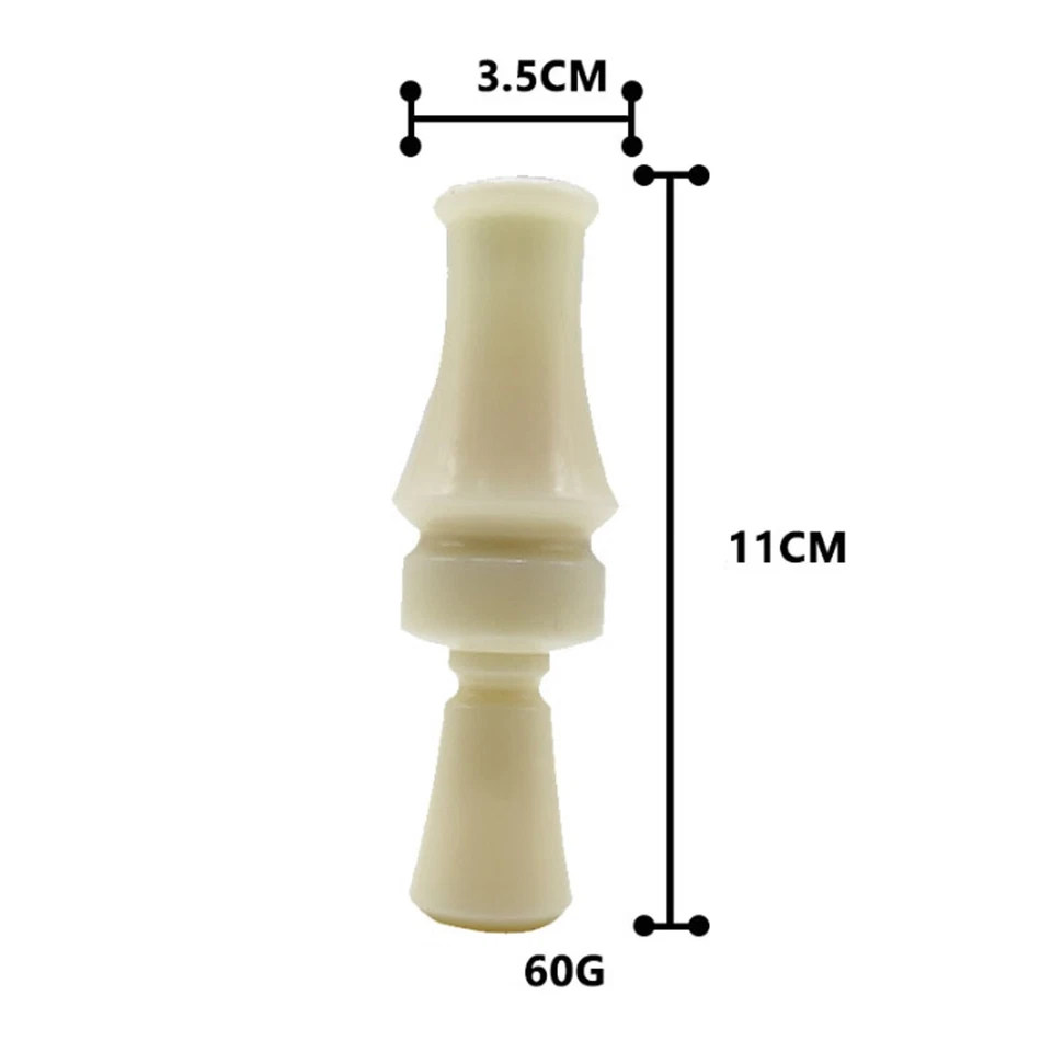 6X Duck Calls for Greeting and Feeding Call Rugged SINGLEREED ABS Plastic Decoys - Image 3 of 4