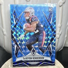 Panini 2025 Rookie Card Lot TreVeyon Henderson Patriots Phoenix Select 3  /385 