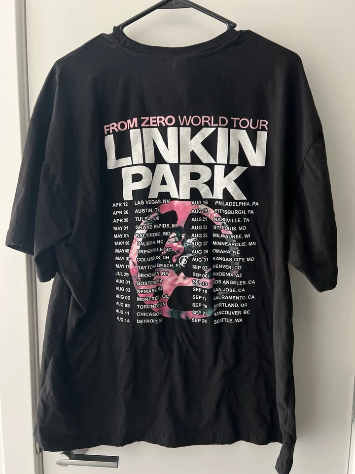 Camiseta Linkin Park From Zero 2025 Exclusiva World Tour Talla XL Foto 2 de 3