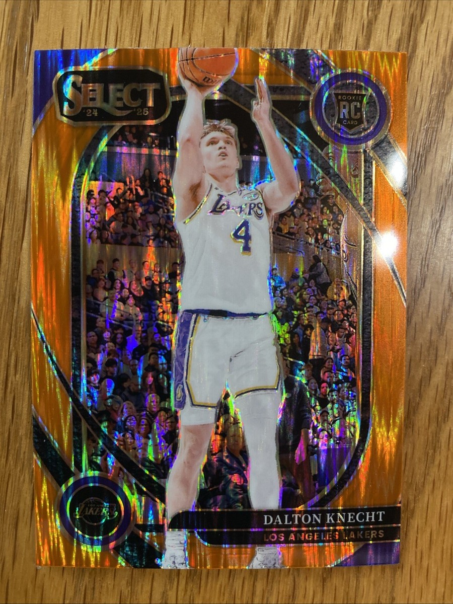 DALTON KNECHT 2024-25 SELECT #276 ROOKIE ORANGE SHOCK PRIZM