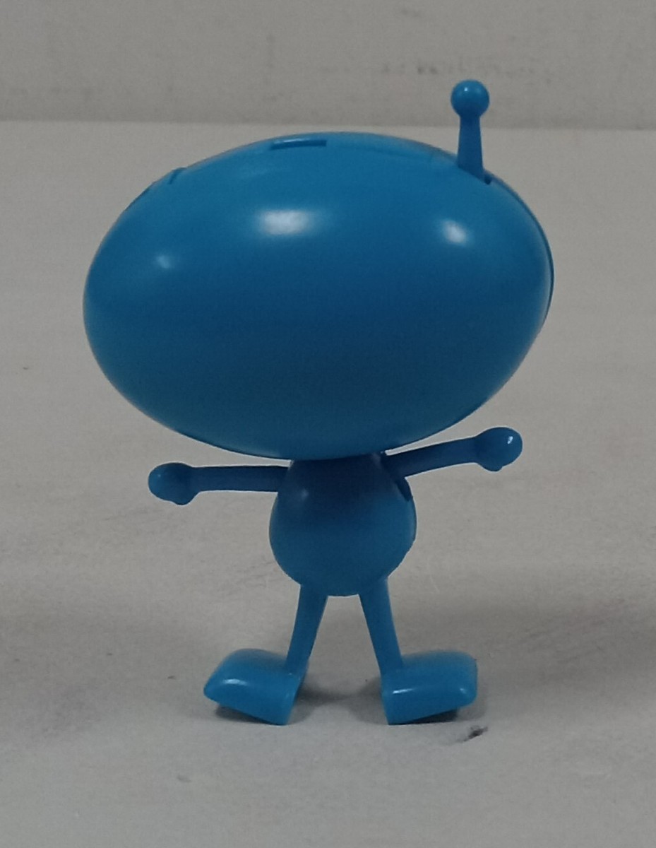 Blue LARGE TRANSFORMER ALIEN & SPACEMAN EGG CAPSULE WM