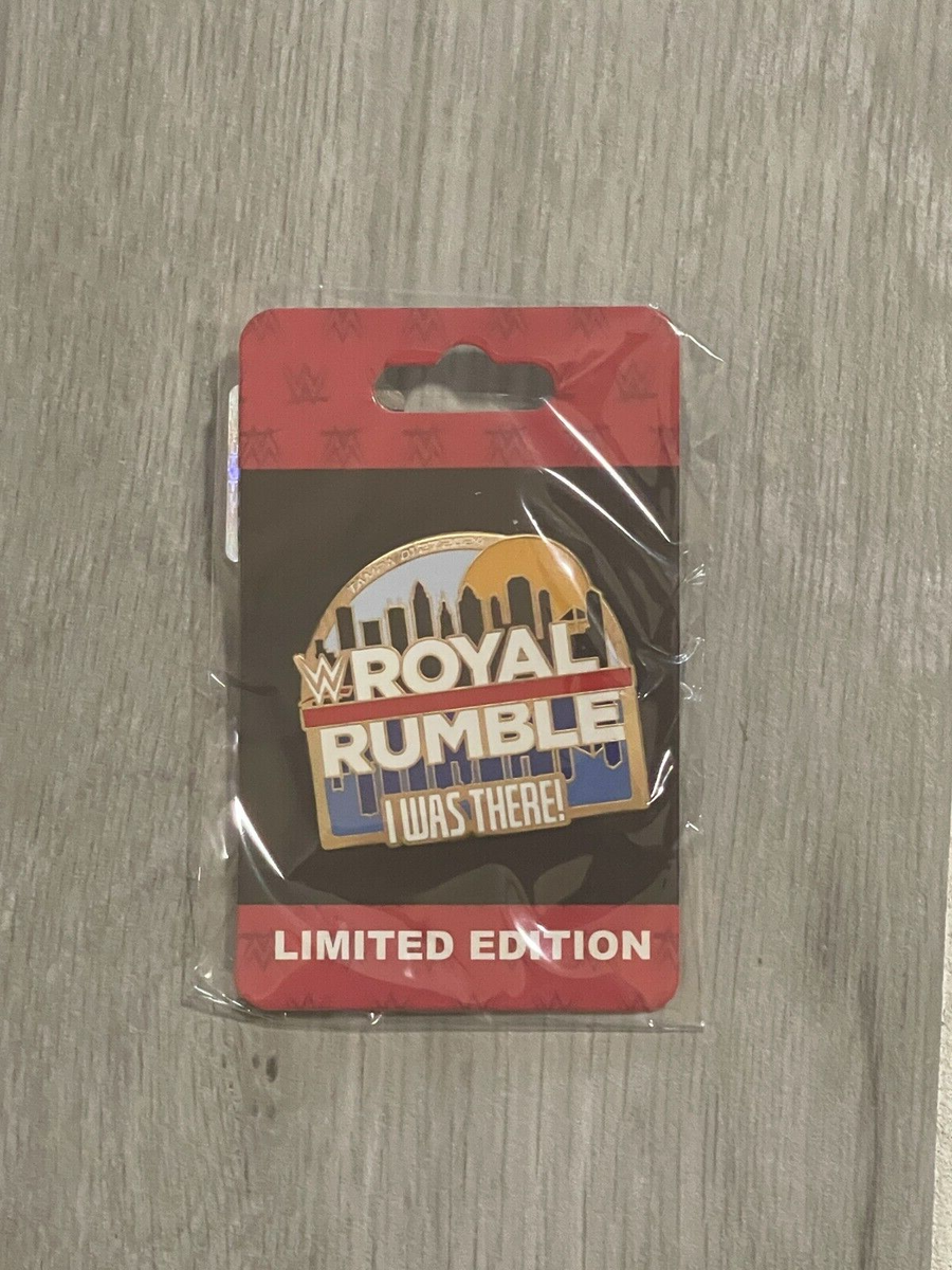 WWE Royal Rumble 2024 I Was There! Pin Limited Edition Tampa Bay