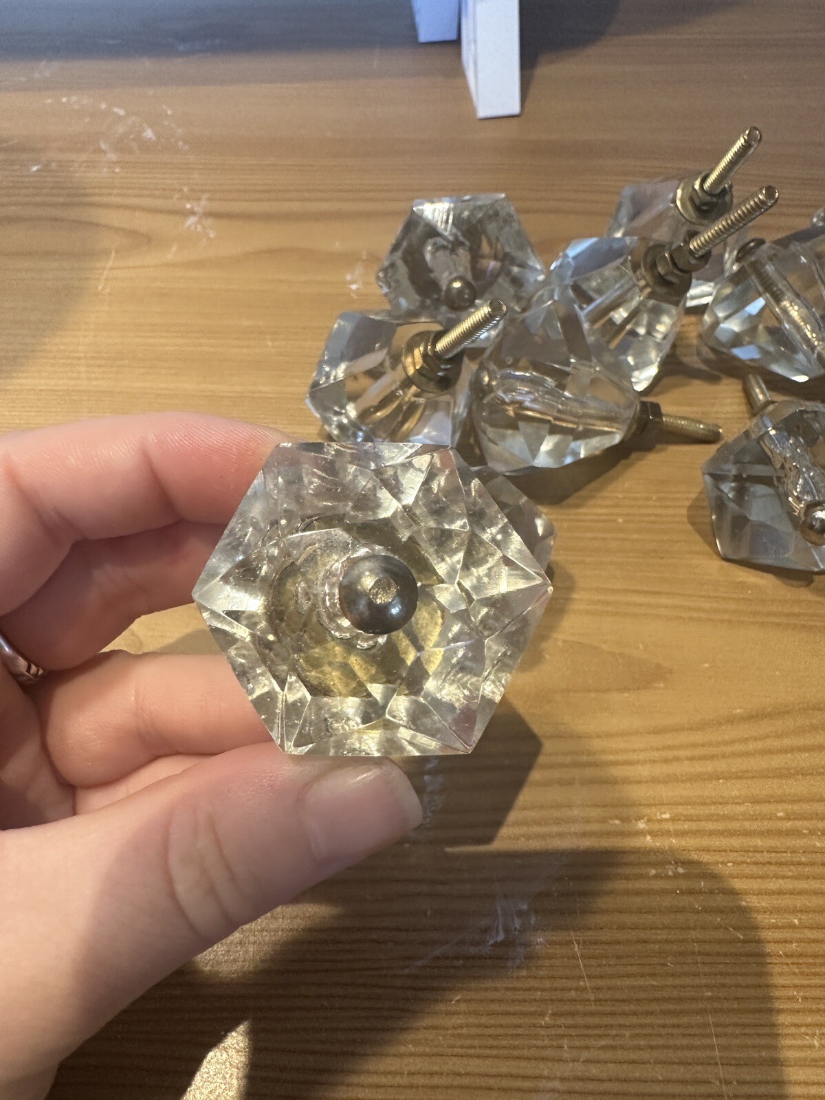 10x clear crystal door knobs eBay