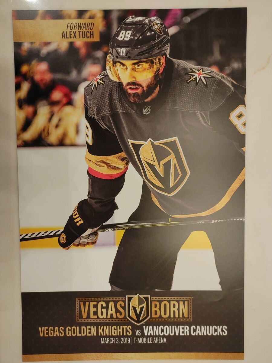 Alex Tuch No. 89 - Las Vegas Golden Knights Apparel T-Shirt Alex Tuch No. 89 - Las Vegas Golden Knights Apparel T-Shirt