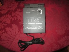 American DJ T4 4-Channel Chaser Light Controller DJ Light Show AS-IS Part or rep