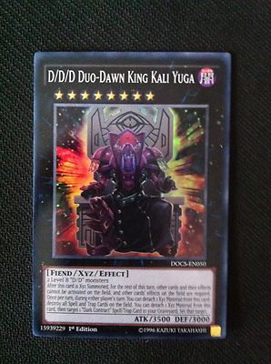 YUGIOH D/D/D Kali Yuga, König der doppelten Morgenröte DOCS-EN050