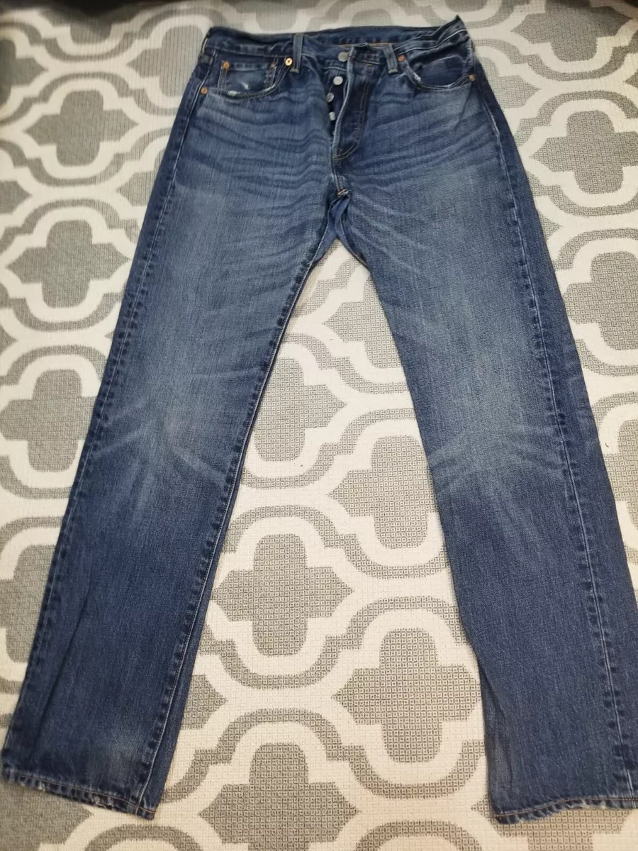 Levi's Premium 501 Big E Jeans Non Selvedge Size 32x34