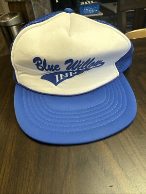 Vintage 1990s KC Blue Willow Inn & Restaurant Social Circle GA SnapBack Rope Hat
