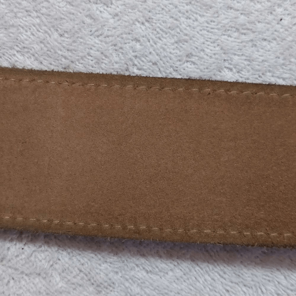 Genuine Leather Handmade Solid Connected Buckle B… - image 12