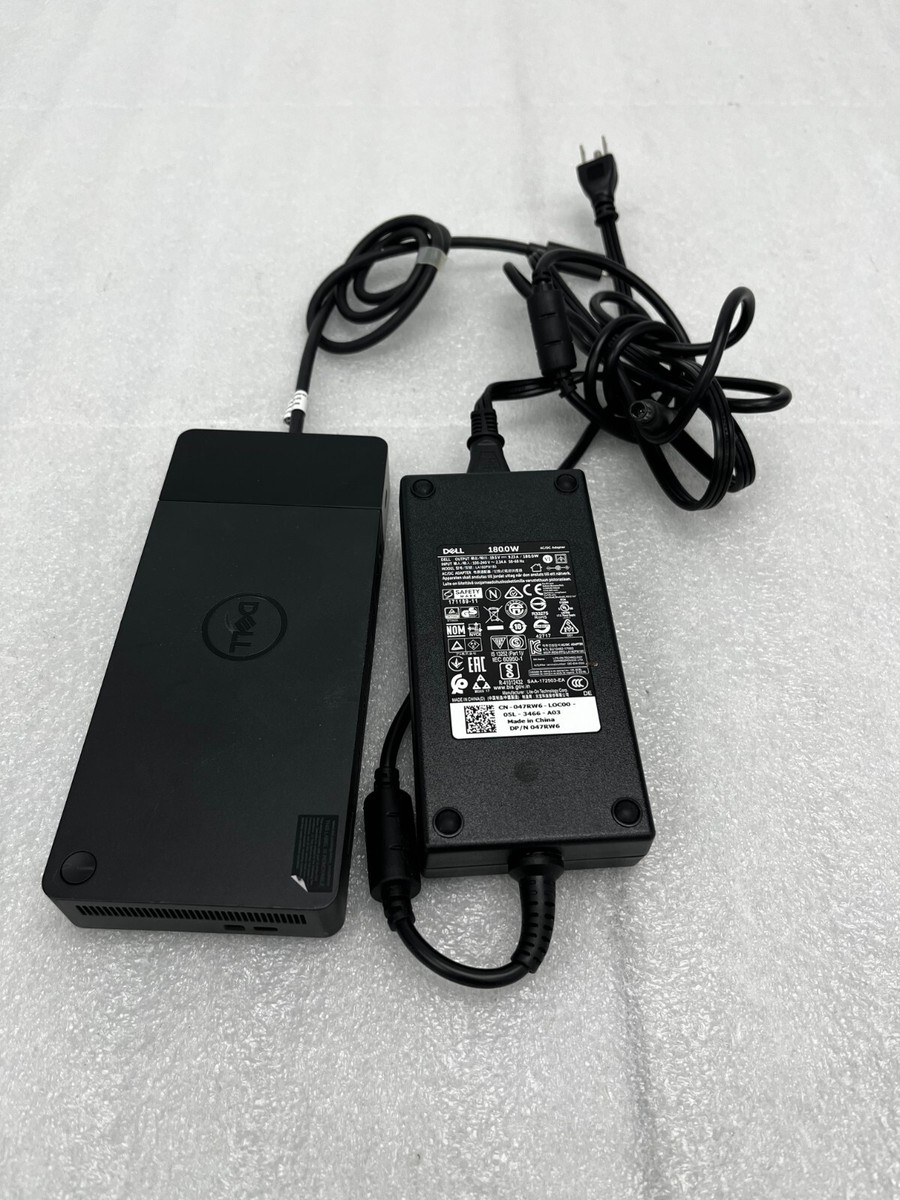 Dell WD19TBS Thunderbolt 3 USB-C DisplayPort Docking Station 180w