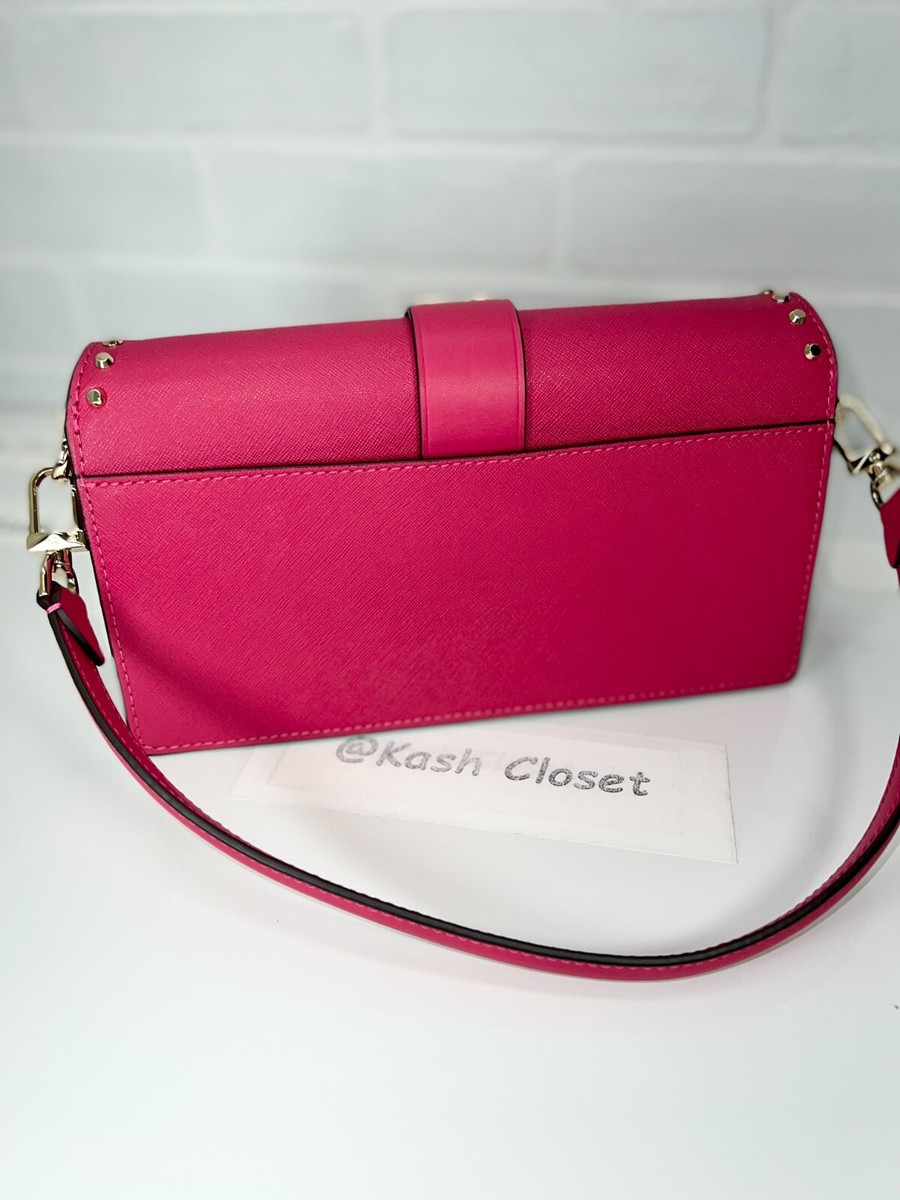 Michael Kors Greenwich Medium Studded Saffiano Leather