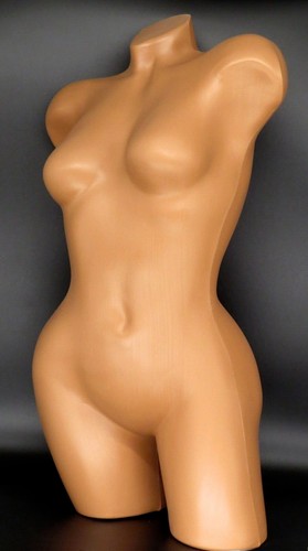 Flesh Female Posing Mannequin Torso 35" 24" 37"