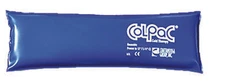  ColPaC Blue Vinyl Cold Pack - throat - 3" x 11"