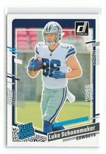 Luke Schoonmaker #325 2023 PANINI DONRUSS COWBOYS Rated Rookie
