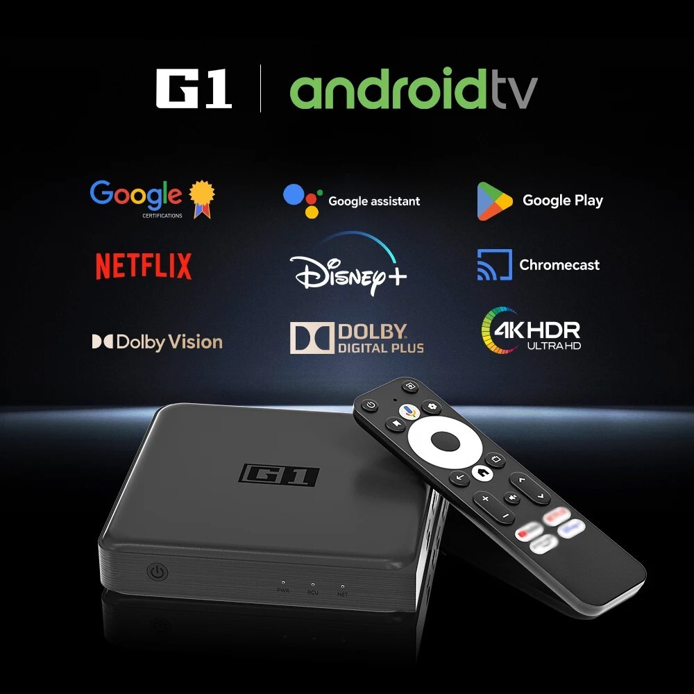 Kinhank G1 Android TV Box With Netflix 4K Google Certified