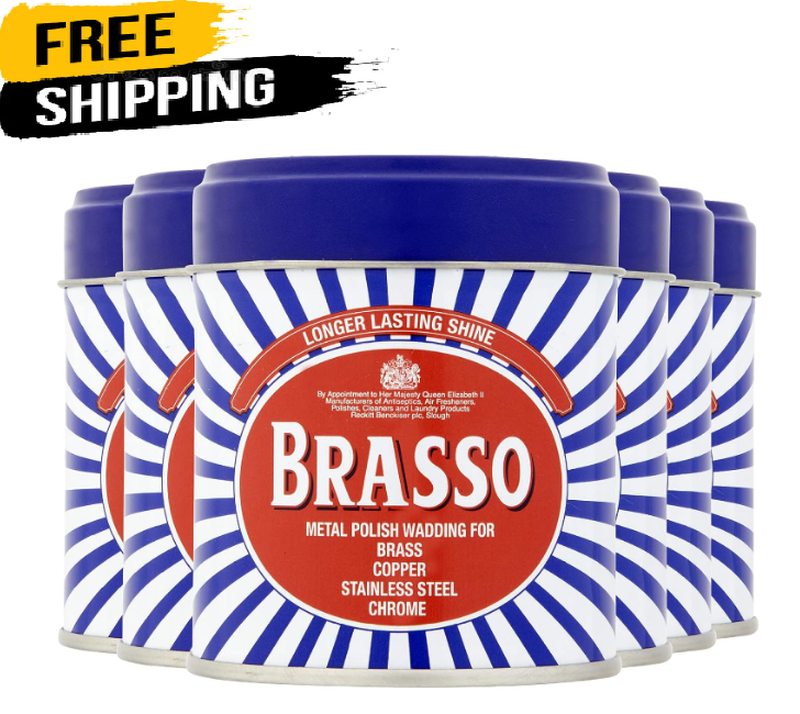 Brasso Wadding Duraglit Metal Polish For Brass Copper Chrome Stainless