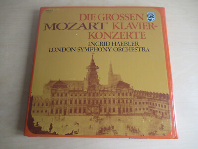 Ingrid Haebler-Mozart-Die Großen Klavierkonzerte-LSO-Philips 9er Lp Papp Box