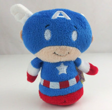 Hallmark Itty Bittys Marvel Captain America 4.5" Bean Bag Plush