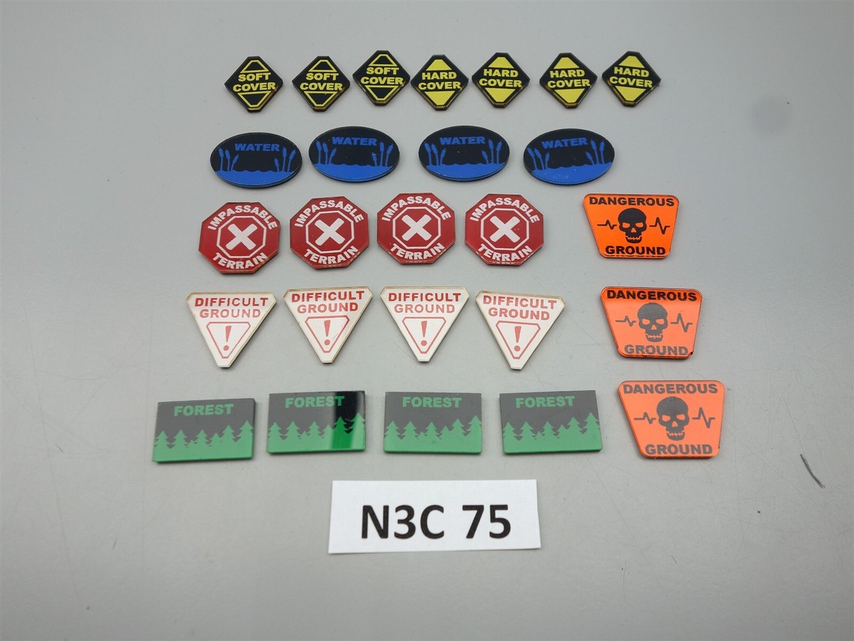 Flames Of War TK103 – Set Di Token Per Missioni Tardo Guerra (Accessorio)