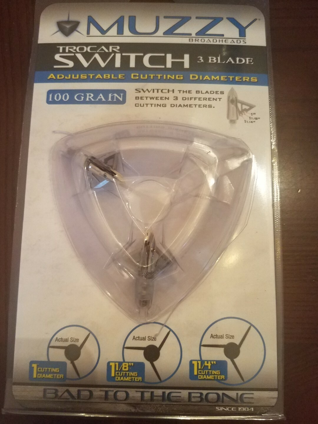 Muzzy Trocar Switch Adjustable Cutting Diameter 3 Blade 100 