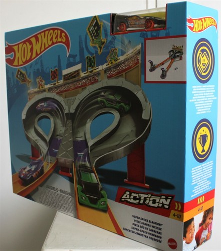 Mattel Hot Wheels Action Super Speed Blast way Track builder - Picture 3 of 5