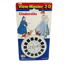 VINTAGE 1991 VIEW MASTER 3D REELS CINDERELLA NEW IN PACKAGE SEALED SET OF 3