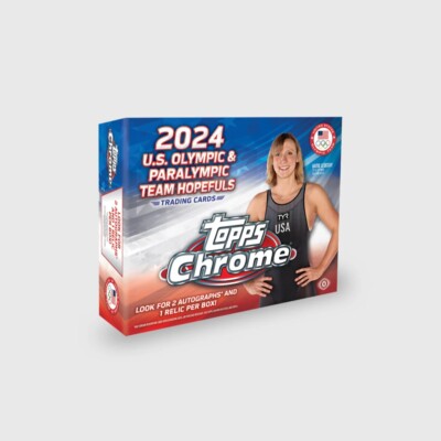 2024 Topps Chrome US Olympics & Paralympic Hopefuls Base #1-200 NEW 9/7