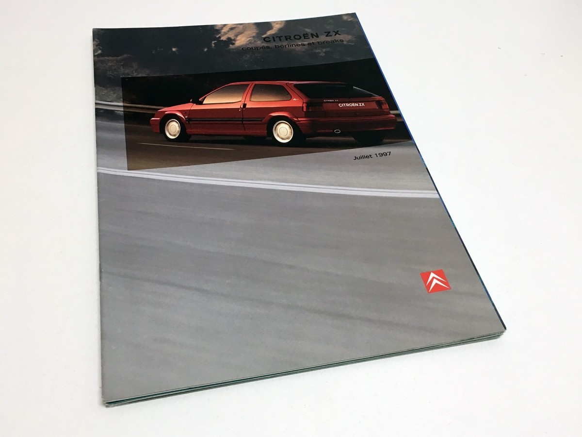 1998 Citroen ZX Coupes Berlines & Break Brochure - French | eBay